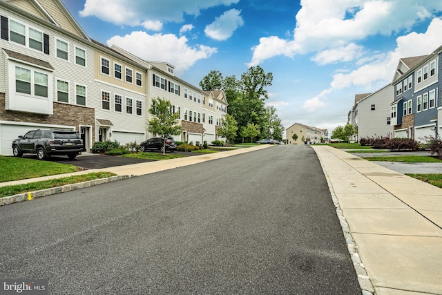 340 Dawson Pl, Downingtown, PA 19335 - view of asphalt street with a residential view, sidewalks, and curbs