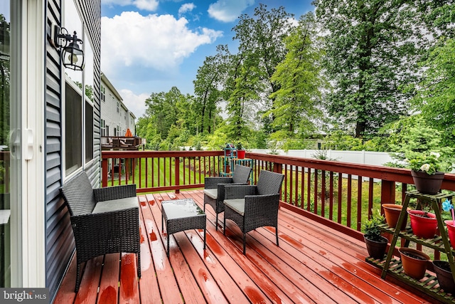 340 Dawson Pl, Downingtown, PA 19335 - view of deck
