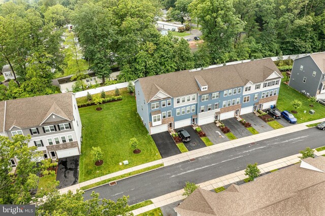 340 Dawson Pl, Downingtown, PA 19335 - aerial perspective of suburban area