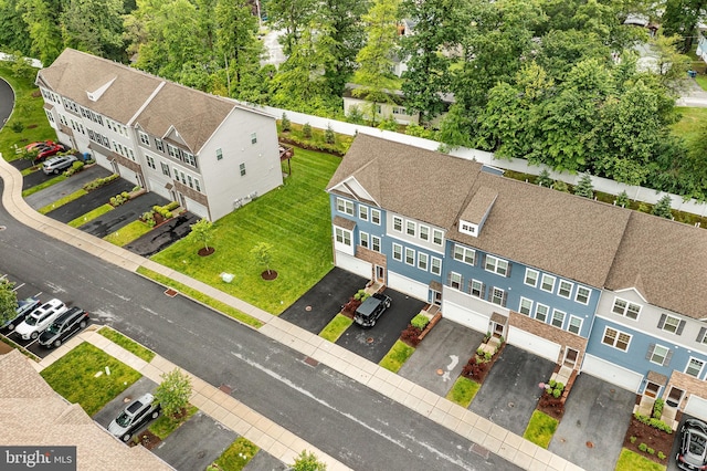 340 Dawson Pl, Downingtown, PA 19335 - aerial perspective of suburban area