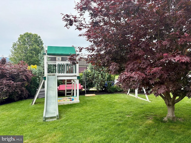 21 Georgie Ln, Richland, PA 17087 - view of green lawn with a playground