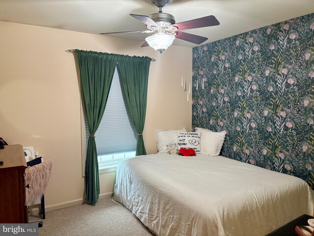 21 Georgie Ln, Richland, PA 17087 - bedroom with baseboards, carpet floors, and ceiling fan