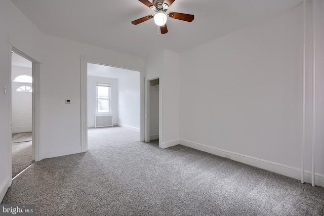 547 W Vine St, Lancaster, PA 17603 - carpeted spare room with ceiling fan and baseboards