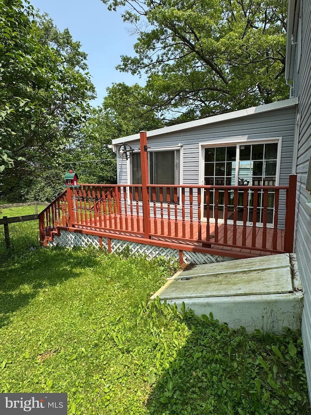 1238 Fox Hill Rd, State College, PA 16803 - view of wooden terrace
