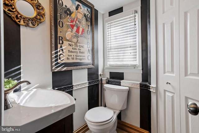 2300 Andover Rd, Cinnaminson, NJ 08077 - bathroom featuring toilet and vanity