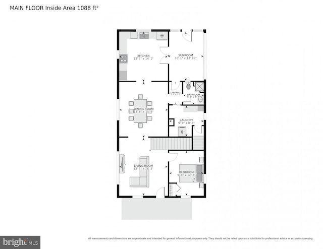103 E Monroe Ave, Alexandria, VA 22301 - view of room layout