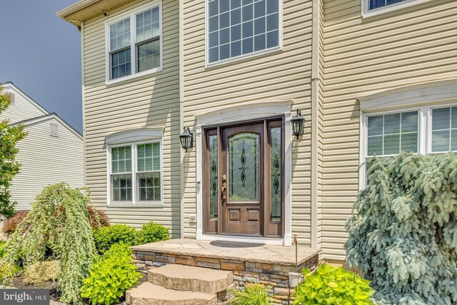 8 Adams Ln, Hainesport, NJ 08036 - view of exterior entry