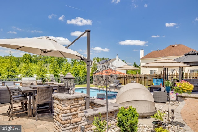 8 Adams Ln, Hainesport, NJ 08036 - view of patio featuring outdoor dining space
