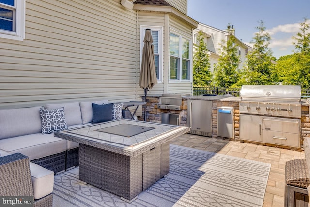 8 Adams Ln, Hainesport, NJ 08036 - wooden deck with outdoor lounge area and a patio area
