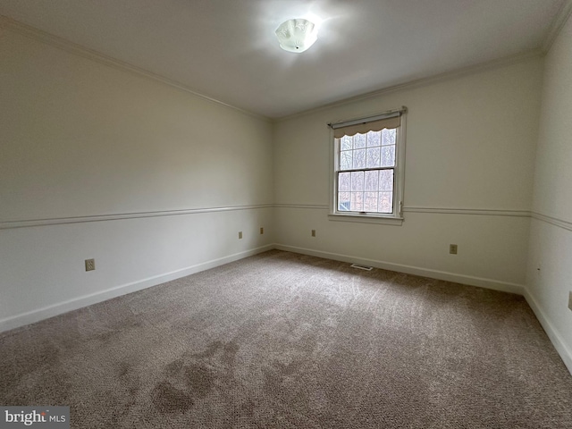 519 Orchard Dale Dr, Clear Brook, VA 22624 - carpeted spare room with ornamental molding and baseboards