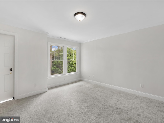 138 Park Side Cir, Ocean Pines, MD 21811 - unfurnished room with carpet and crown molding