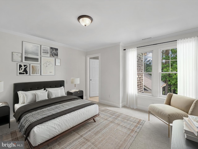 138 Park Side Cir, Ocean Pines, MD 21811 - bedroom with crown molding and light colored carpet