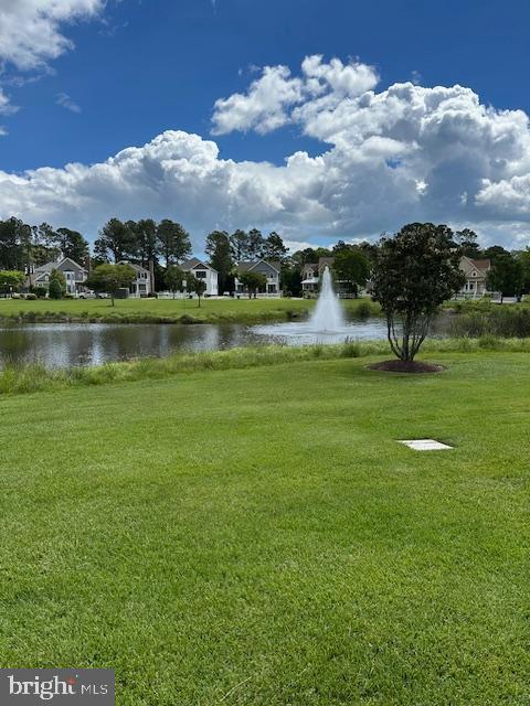 138 Park Side Cir, Ocean Pines, MD 21811 - view of home's community with a water view and a yard