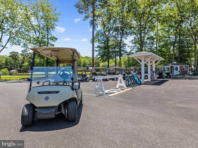 138 Park Side Cir, Ocean Pines, MD 21811 - view of community with an outdoor structure and view of scattered trees