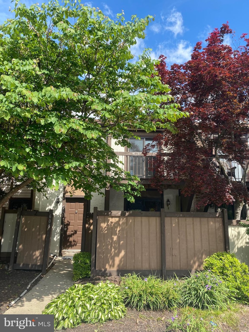 605 Bismark Way, King Of Prussia, PA 19406 - view of obstructed view of property