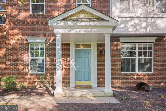 43433 Blair Park Sq, Ashburn, VA 20147 - entrance to property with brick siding