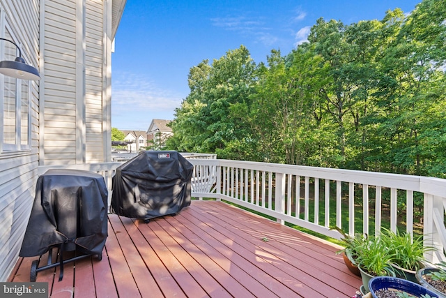 43433 Blair Park Sq, Ashburn, VA 20147 - wooden terrace with grilling area