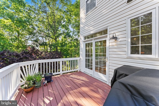 43433 Blair Park Sq, Ashburn, VA 20147 - view of wooden terrace
