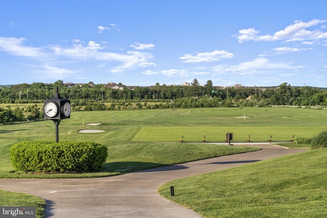 43433 Blair Park Sq, Ashburn, VA 20147 - view of home's community featuring golf course view and a lawn