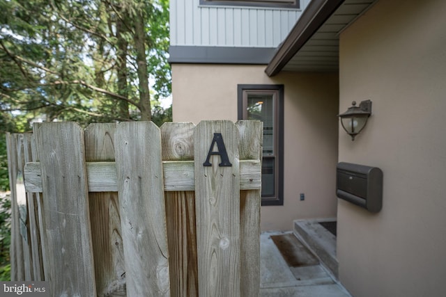 102 W Montgomery Ave Unit A, Ardmore, PA 19003 - view of exterior entry with stucco siding