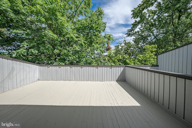 102 W Montgomery Ave Unit A, Ardmore, PA 19003 - view of wooden terrace