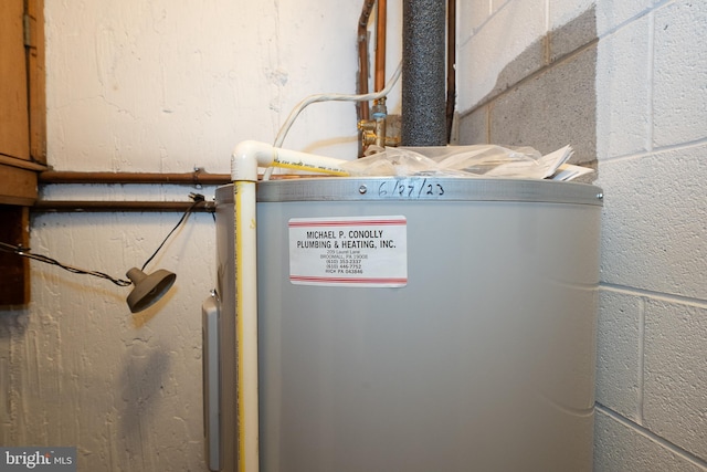 102 W Montgomery Ave Unit A, Ardmore, PA 19003 - utility room with water heater