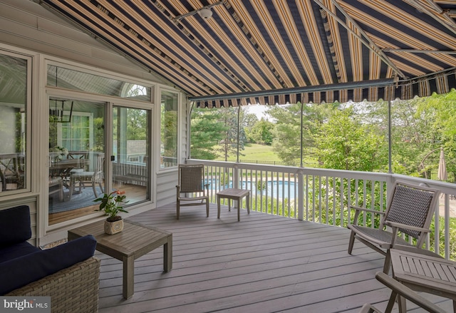 4953 Gloucester Dr, Doylestown, PA 18902 - view of wooden deck