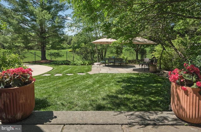4953 Gloucester Dr, Doylestown, PA 18902 - view of yard featuring a patio area