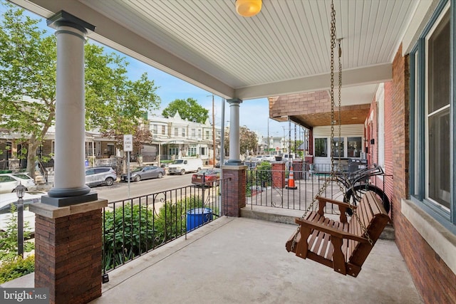 527 S 55th St, Philadelphia, PA 19143 - view of covered porch