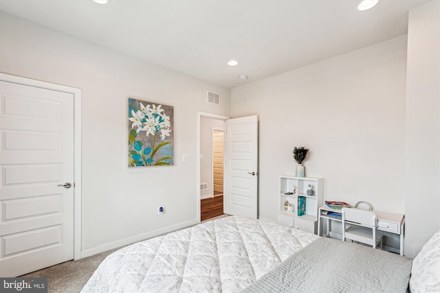 42023 Spring Air Dr, Brambleton, VA 20148 - carpeted bedroom with recessed lighting