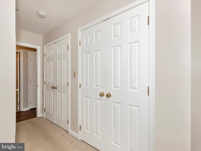 2807 Carlisle Dr Unit 29, New Windsor, MD 21776 - hallway with light carpet and baseboards