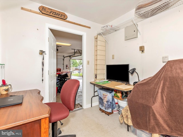 2807 Carlisle Dr Unit 29, New Windsor, MD 21776 - office area featuring tile patterned floors