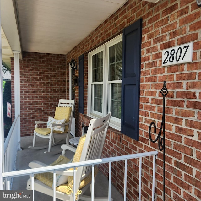 2807 Carlisle Dr Unit 29, New Windsor, MD 21776 - view of covered porch
