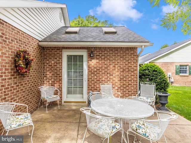 2807 Carlisle Dr Unit 29, New Windsor, MD 21776 - view of patio featuring outdoor dining area