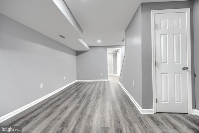 1940 W N Ave, Baltimore, MD 21217 - finished basement with wood finished floors and baseboards
