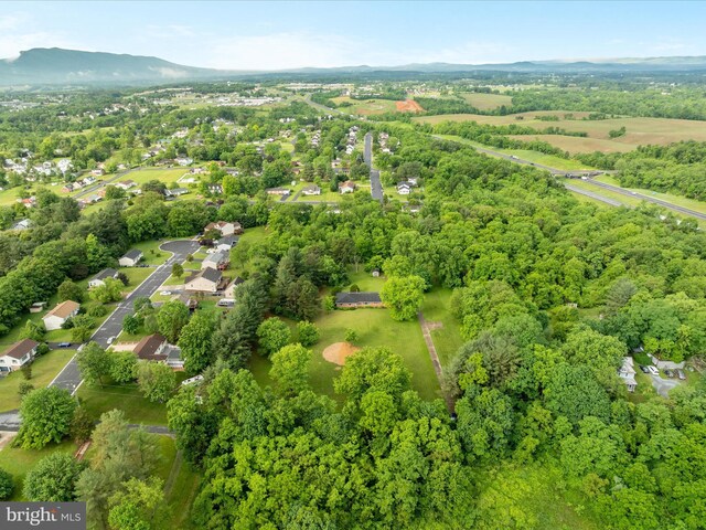 717 W Locust St, Woodstock, VA 22664 - aerial view of property and surrounding area