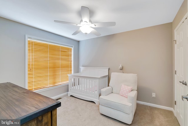 9 Cherry Ct, Lafayette Hill, PA 19444 - carpeted bedroom featuring baseboards, a closet, and ceiling fan