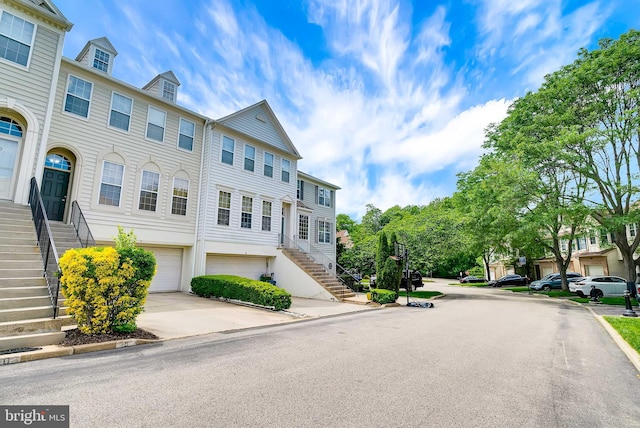 9 Cherry Ct, Lafayette Hill, PA 19444 - view of asphalt street featuring stairway and curbs
