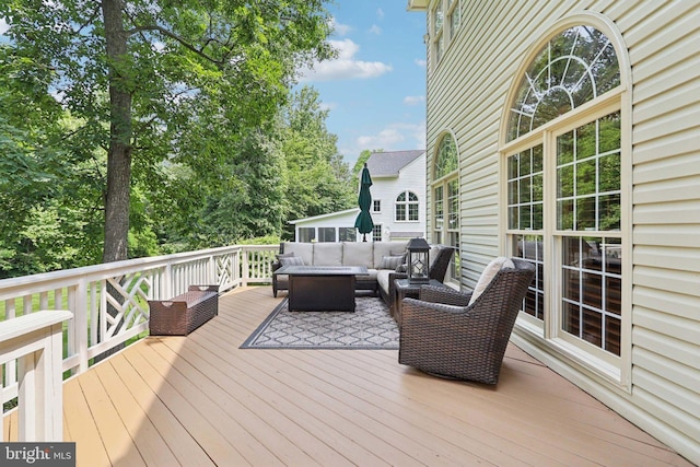 20369 Stillhouse Branch Pl, Sterling, VA 20165 - wooden deck featuring outdoor lounge area