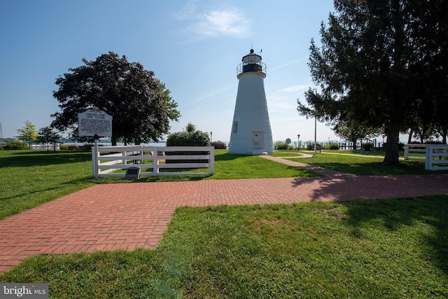 714 Alliance St, Havre De Grace, MD 21078 - view of home's community with a yard