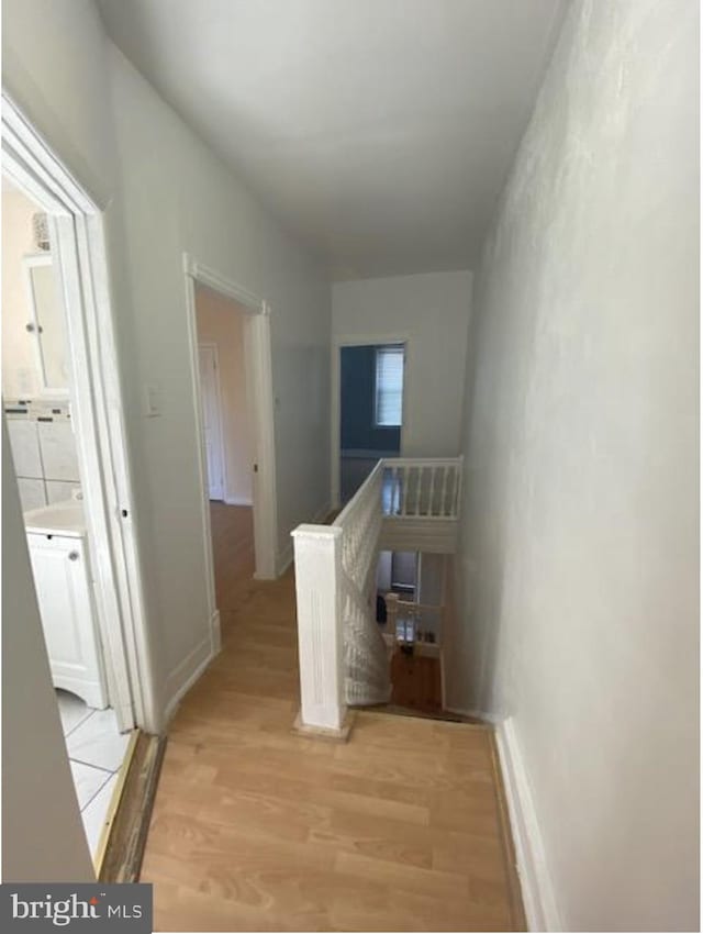 4216 Wyalusing Ave, Philadelphia, PA 19104 - hall with light wood finished floors