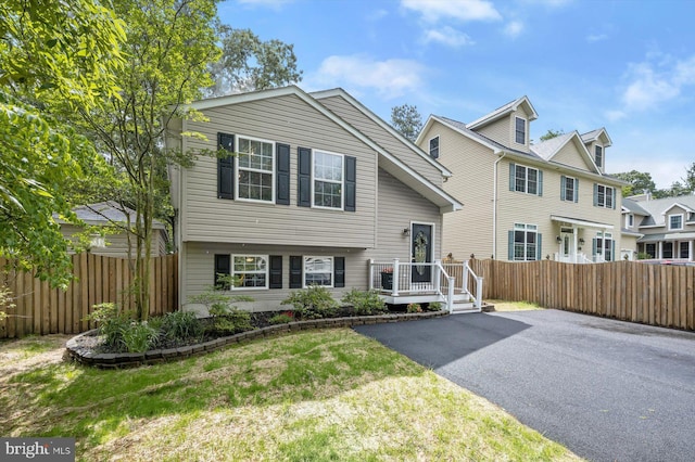 808 Pasadena Ave, Severna Park, MD 21146 - view of front of house featuring a wooden deck