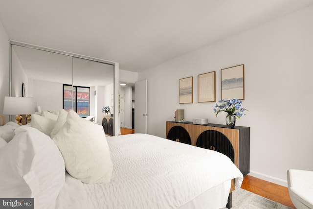 1301 20th St NW Unit 312, Washington, DC 20036 - bedroom featuring baseboards
