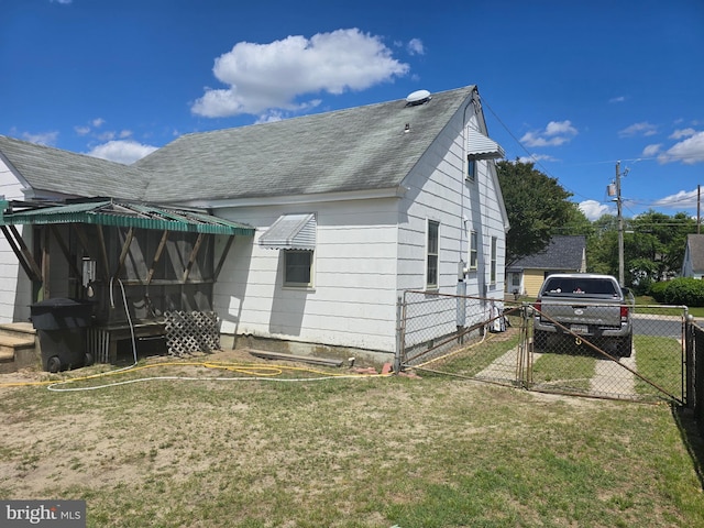 408 Dover St, Salisbury, MD 21804 - view of home's exterior with a shingled roof