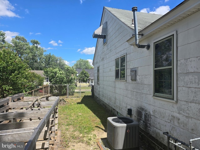 408 Dover St, Salisbury, MD 21804 - view of property exterior featuring central AC unit