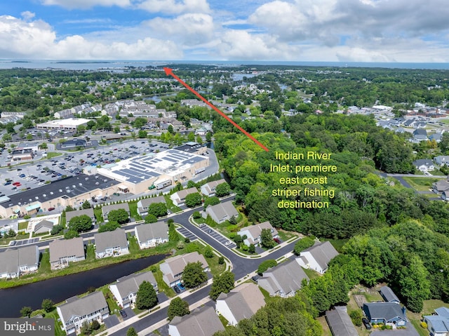 18 Beach Plum Dr Unit 35, Millville, DE 19967 - aerial view of property's location featuring a large body of water