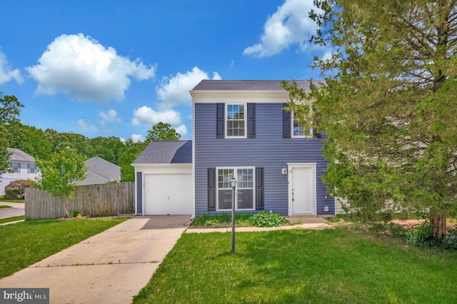 24 Helen Ct, Indian Head, MD 20640 - view of front of house featuring concrete driveway and a garage