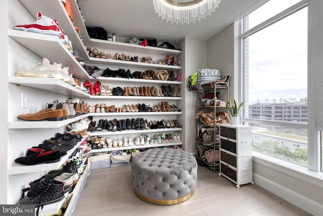1330 Lancaster St Unit C701, Baltimore, MD 21231 - walk in closet featuring wood finished floors