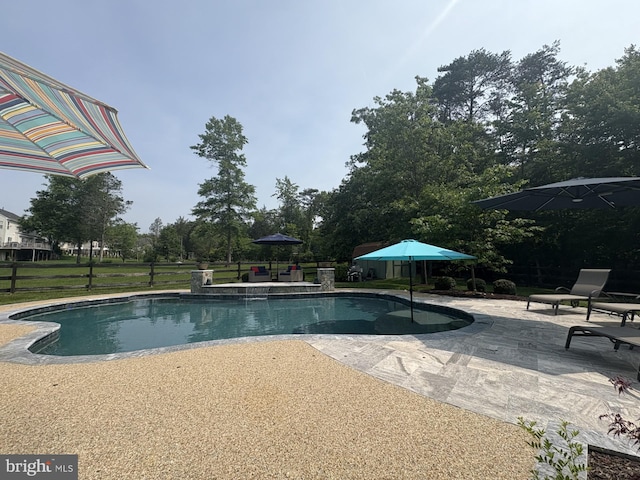 7633 Great Dover St, Gainesville, VA 20155 - outdoor pool featuring a patio area