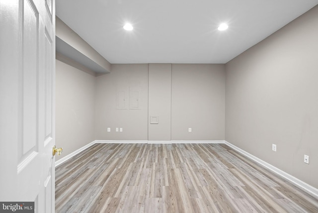 7633 Great Dover St, Gainesville, VA 20155 - spare room with wood finished floors and recessed lighting
